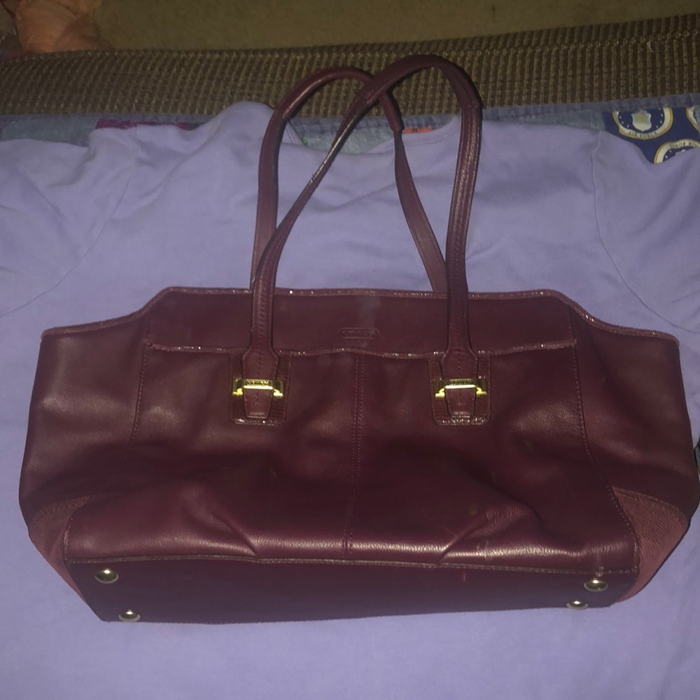 Coach bag ready for the fall